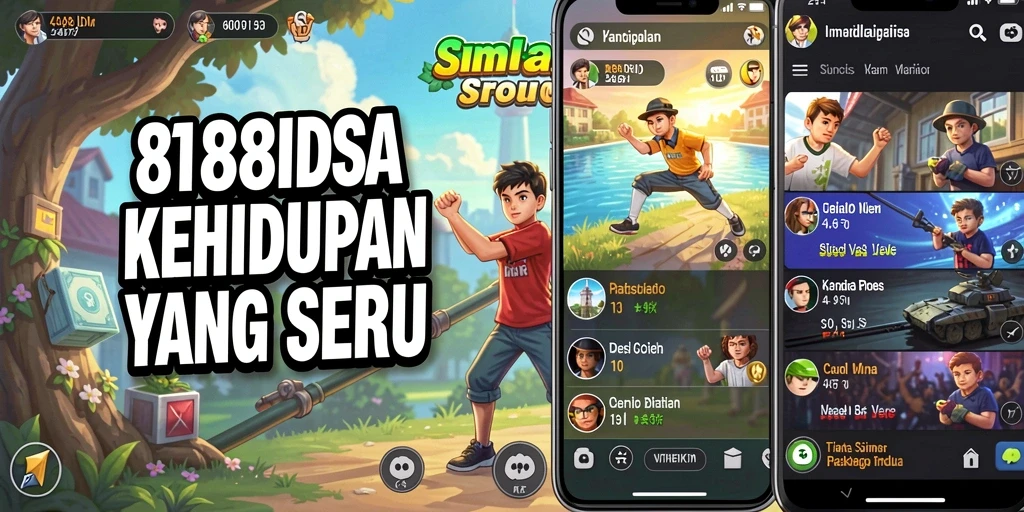 Screenshot utama 888IDR menampilkan gameplay simulasi yang interaktif.
