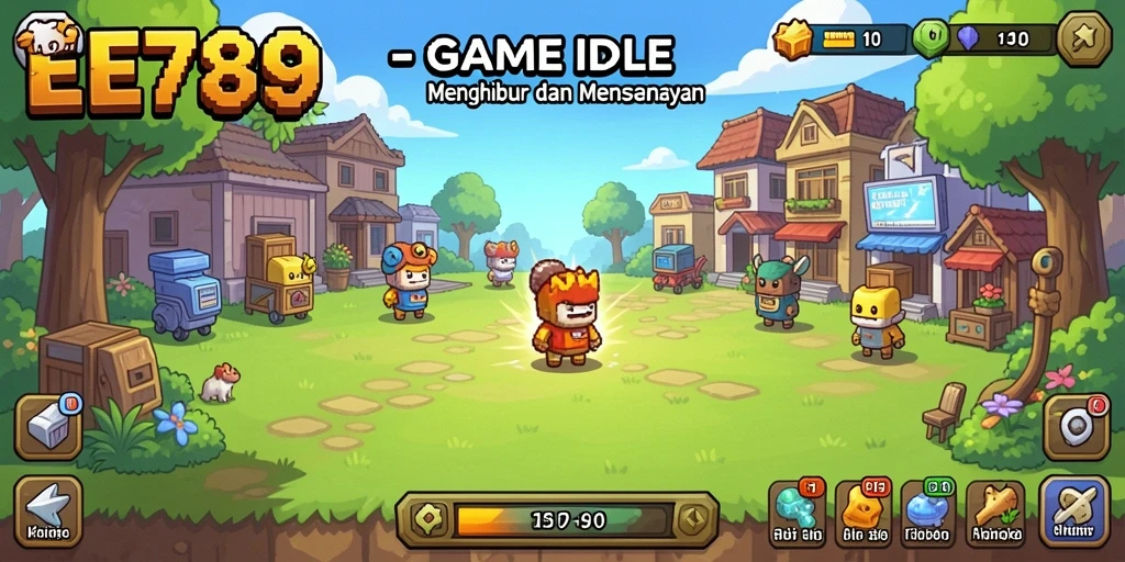 Tampilan utama gameplay EE789 yang menarik dan interaktif.