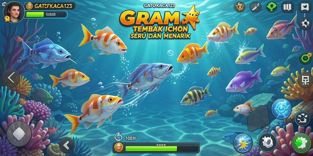 Tampilan gameplay GATOTKACA123 yang seru dan menarik.