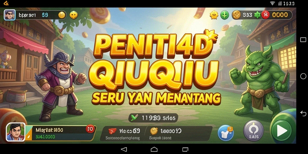Tampilan gameplay seru dari PENITI4D yang menegangkan.