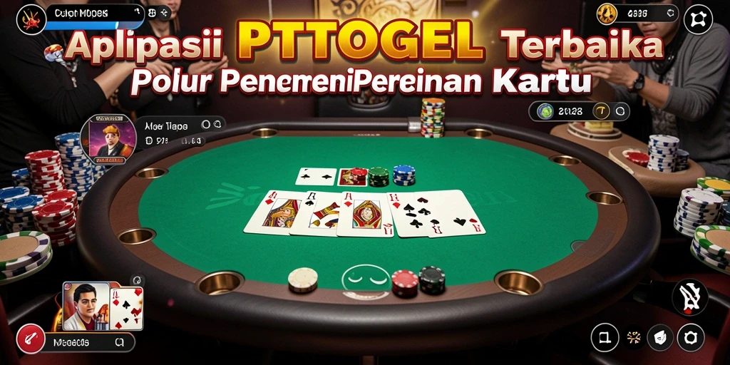 Tangkapan layar gameplay PTTOGEL menampilkan keseruan permainan Poker.