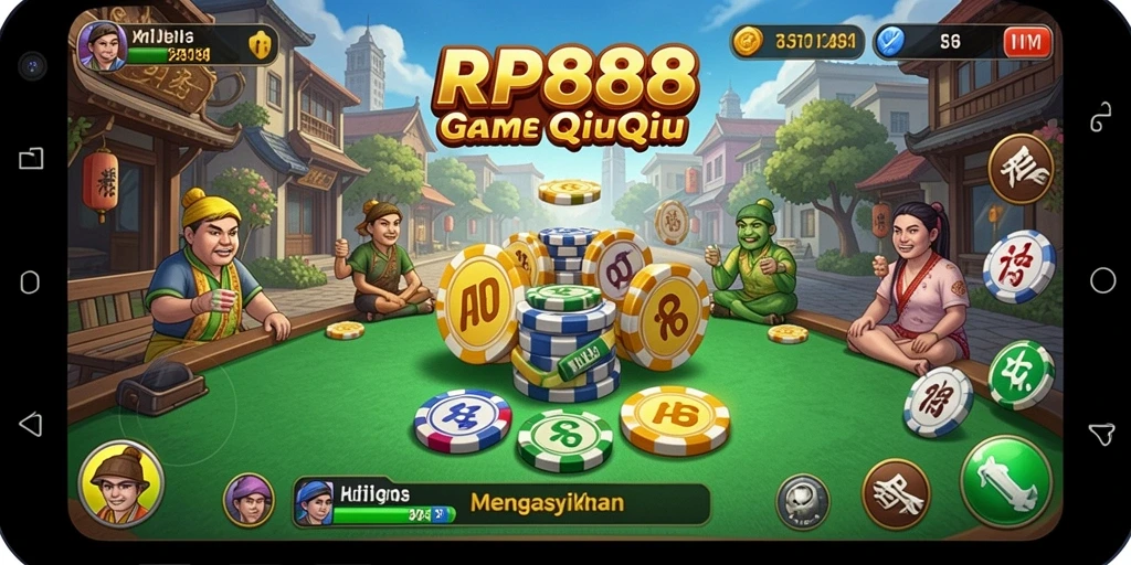 Tampilan gameplay menarik dari RP888 yang seru.