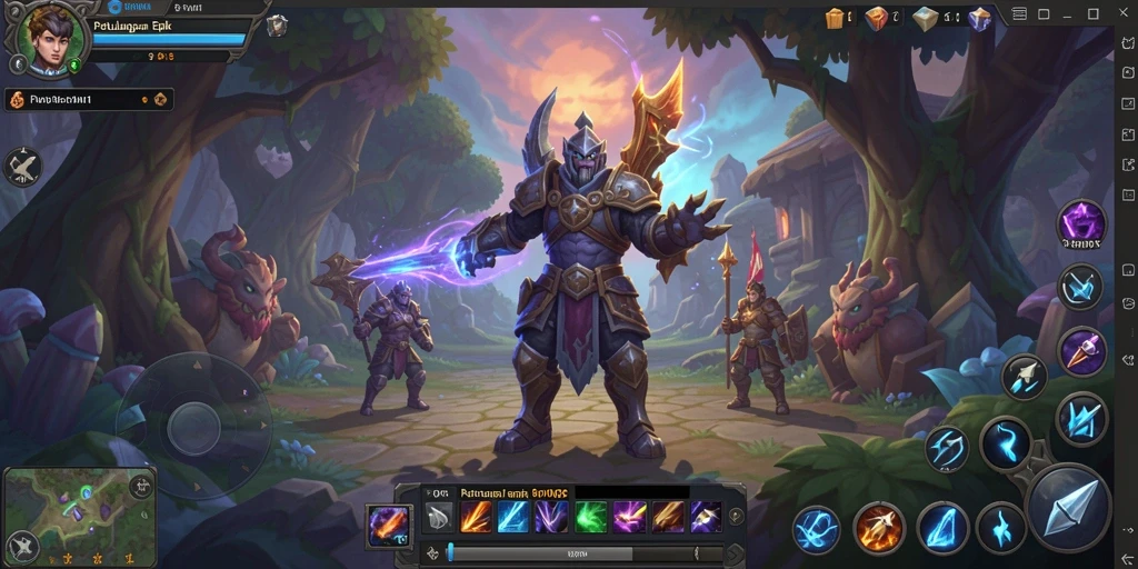 Screenshot menampilkan aksi seru dalam permainan MMORPG RPWIN1.