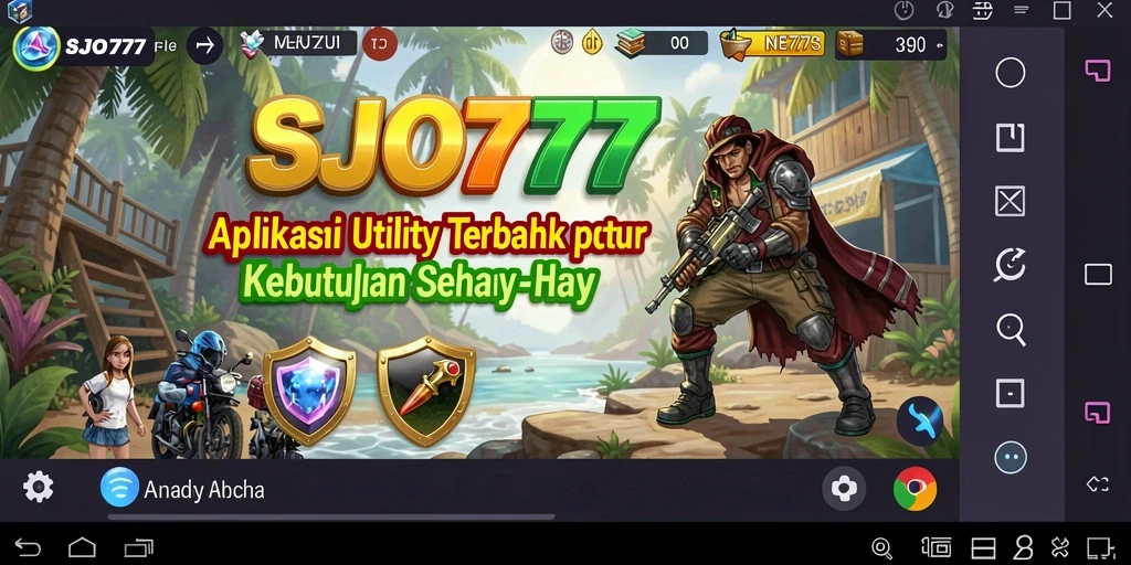 Screenshot SJO777 menampilkan antarmuka pengguna yang intuitif dan fungsional.